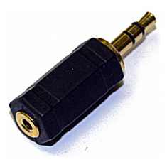 Adapteri 3.5mm Stereo uros-2.5mm Stereo naaras