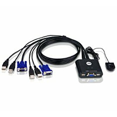 Aten 2-Porttinen USB KVM kytkin