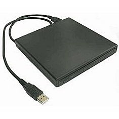 External USB Slot-Loading Slim DVD+/-RW Drive