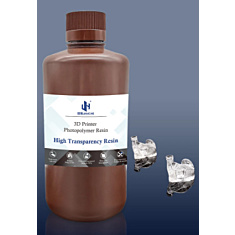 High Transparency 3D resin, Clear, 1L