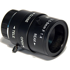 Lens CCTV CS 3.5-8mm F1.4 Iris