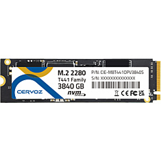 480GB M.2 2280 SSD, NVME, Industrial, T441 Cervoz