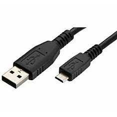 USB-cable A-male Micro-B-male 0.5m