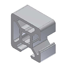 2020 B6N2S Alumiiniprofiili 1.98m