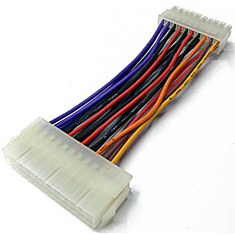 Adapter 24pin EPS/ATX Female-20pin ATX Male, 14cm