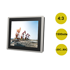 CS-110H 10.4" Hi-Brightness TFT PCAP Panel PC, IP65