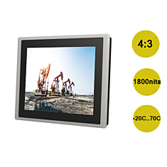 CS-115 15" Hi-Brightness TFT PCAP Panel PC, IP65
