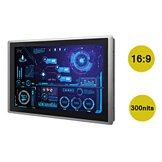 21.5" TFT PCAP/Resistive/Glass Panel PC, IP65
