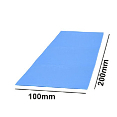 Heatpad 200x100mm x3mm 6W/mK