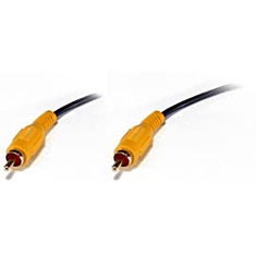 Composite video cable 1xRCA m-m, 15m