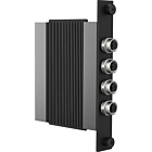 4x 1GbE LAN Ports, M12 A-Coded Connector, 1 Deck
