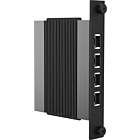 4x 1GbE LAN Ports, RJ45 Connector, 1 Deck