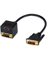 1xDVI(18+1) m - 1xDVI(24+1)+HDMI 19-pin f