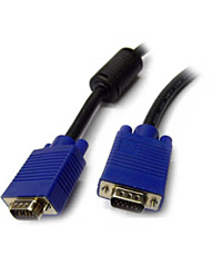 VGA-cable Male to Male 10m
