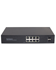 Niceview Network Switch Gigabit POE+ 8-ports 2xSFP 240W IPC-1208P