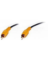 Composite video cable 1xRCA m-m, 15m