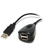 USB Hub cable A-A Male-2xFemale 5m