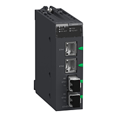 BMXNRP0200 Fiber converter module, Modicon X80, multimode