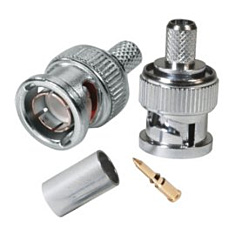 BNC-liitin puristettava RG59