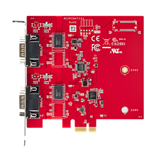 ESPC-F2S3-W1 PCIe to Dual Isolated CAN FD Module