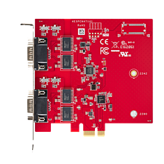 ESPC-F4S3-W1 PCIe to Four Isolated CAN FD Module