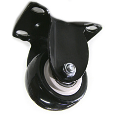 Flange Mount Caster, fixed, 50mm, max60kg