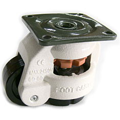 Foot Castor, Adjustable, Leveling, 500kg