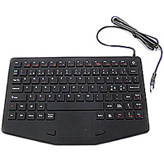 IPC9000 Vesitiivis näppäimistö+touchpad USB