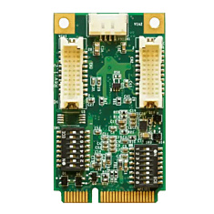 4x RS-232/422/485 Ports, Mec-module