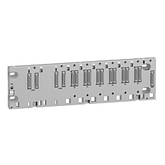 BMEXBP0602 Backplane rack, Modicon X80, 6 slots, redundant Ethernet backplane