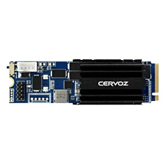 480GB M.2 2280 SSD, NVME, Military, T459 Cervoz, Wide-Temp