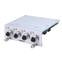 VAM706 4 x M12 X-code GbE